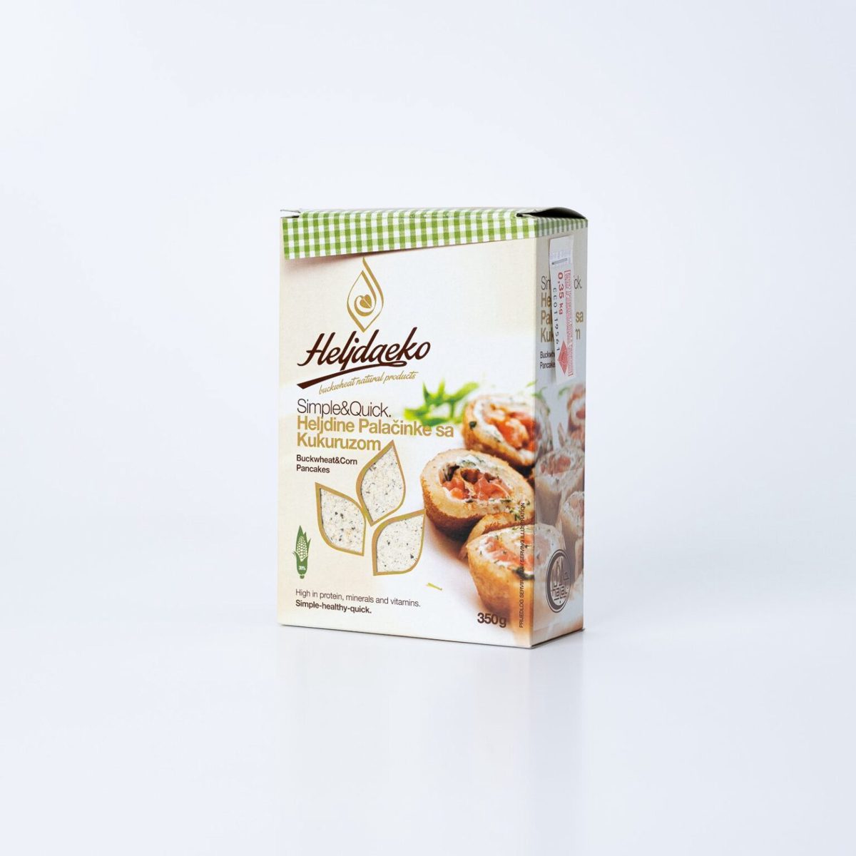 Heljda palačinke sa kukuruzom